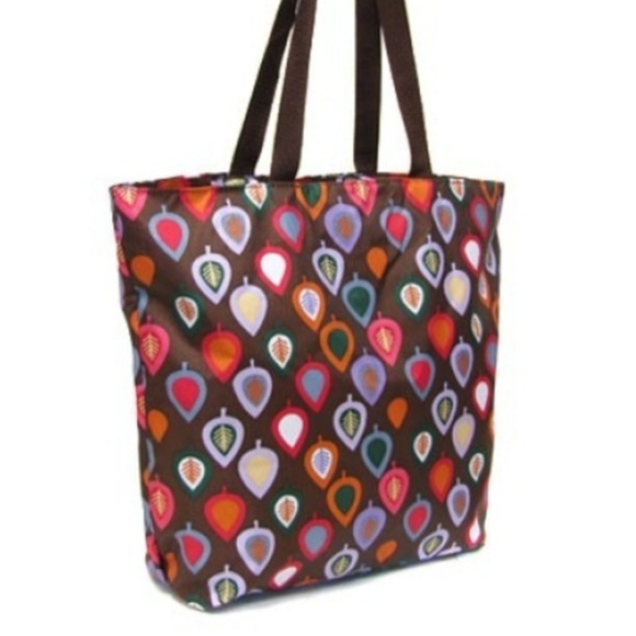 Multi-Colored Leaves Tote Bag - Picture 1 of 3